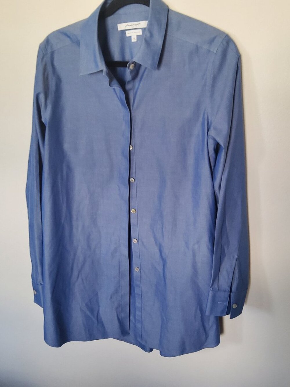 Foxcroft button down Women's shirt size 14 Shaped